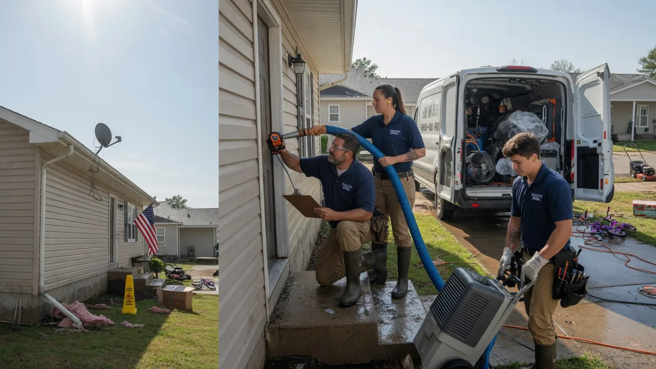 Ceiling Water Damage Restoration in Schnecksville, PA near me